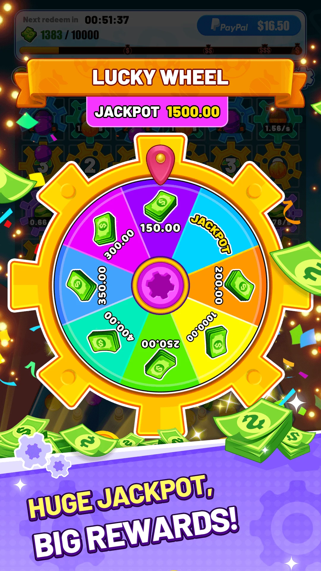Gear Luck Plinko: Earn Money screenshot